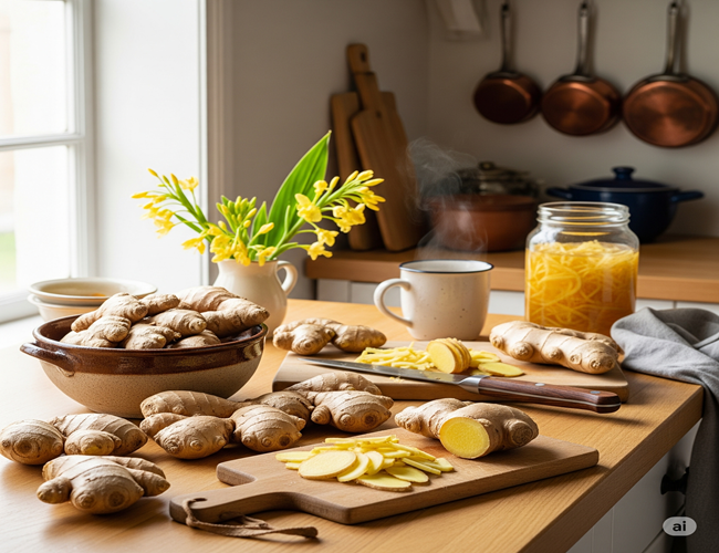 The Zesty Healer: Ginger